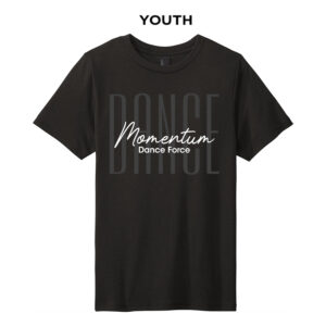 MDF Youth Perfect Tri blend Tee-Black