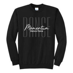 MDF Unisex Fleece Crewneck Sweatshirt-Black