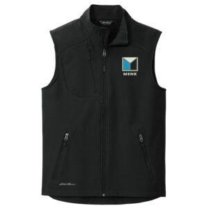 Menk Eddie Bauer Men Stretch Soft Shell Vest-Black