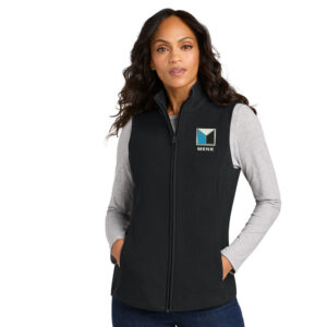 Menk Port Authority Women’s C Free Fleece Vest-Black