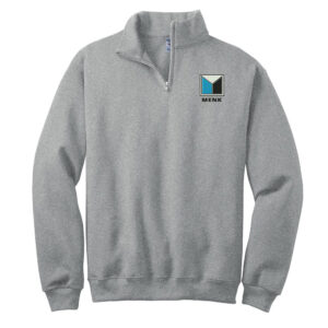 Menk JERZEES Unisex Nublend Cadet Collar Sweatshirt-Oxford