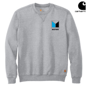 Menk Carhartt Men Midweight Crewneck Sweatshirt-Heather Grey