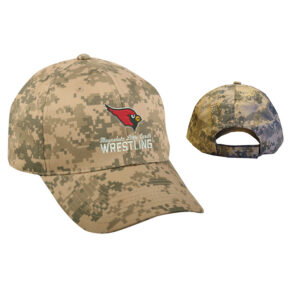 Maq Little Cards Wrestling Digital Camo pro-twill adjustable cap-Tan