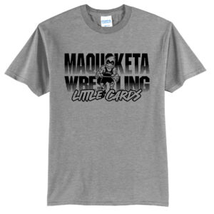 Maq Little Cards Wrestling Unisex Short Sleeve Tee- Athletic heather