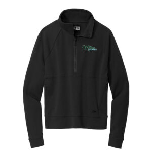 Mini Movement Center New Era Ladies STS 1/2 Zip-Black