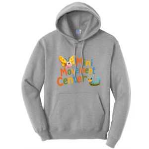 Mini Movement Center Unisex Fleece Hooded Sweatshirt-Athletic Heather