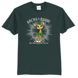 Mini Movement Center Unisex Short Sleeve Tee-Dark Green