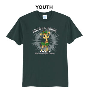 Mini Movement Center Youth Short Sleeve Tee-Dark Green