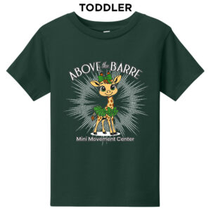 Mini Movement Center Bella and Canvas Toddler Short Sleeve Tee-Forest