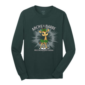 Mini Movement Center Unisex Cotton Long Sleeve Tee-Dark Green