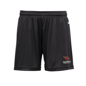 Maq Girls BB Badger B-Core Womens 5 Inseam Shorts-Black