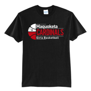 Maq Girls BB Unisex Short Sleeve Tee-Black