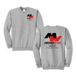 MW Fall 25 Unisex Basic Crewneck – Grey