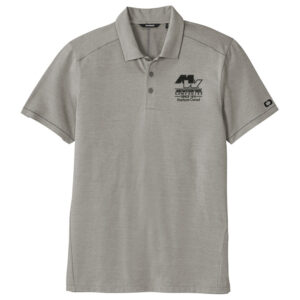 MW Fall 25 Ogio Code Stretch Polo – Tarmac Grey Heather
