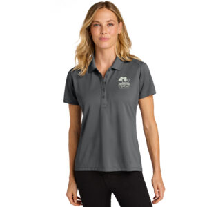 MW Fall 25 Port Authority Women’s Wearever Polo – Storm Grey