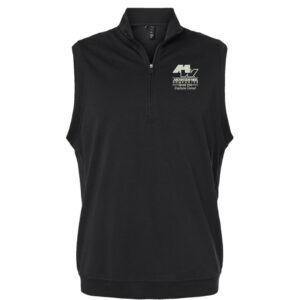 MW Fall 25 Adidas Men’s Club Quarter-Zip Vest – Black