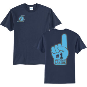 NE Lakers BB Unisex Short Sleeve Tee-Navy