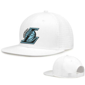 NE Lakers BB The Game Perforated GameChanger Snapback Cap-White