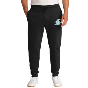 NE Lakers BB Men Core Fleece Jogger with Pockets-Black