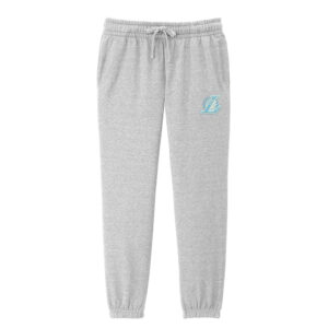 NE Lakers BB Women VIT Fleece Sweatpant-Light Heather Grey