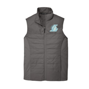 NE Lakers BB Port Authority Collective Insulated Vest-Graphite