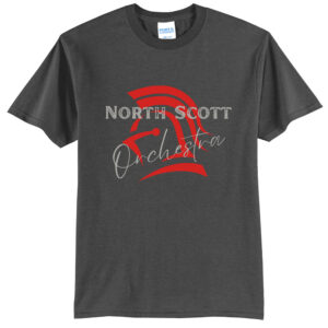 NS Orchestra Unisex Short Sleeve Tee-Charcoal
