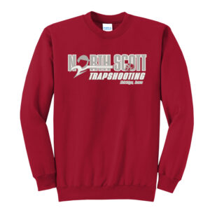 North Scott Trap Unisex Basic Crewneck Sweatshirt-Red