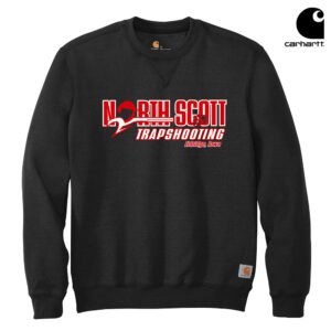 North Scott Trap Carhartt Adult Midweight Crewneck Sweatshirt-Black