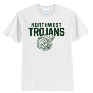 NW Basketball Unisex Short Sleeve Tee-White
