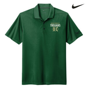 NW Cross Country Nike Dri-FIT Micro Pique 2.0 Polo  Men-Gorge Green