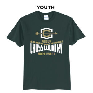 NW Cross Country Youth Short Sleeve Tee-Dark Green
