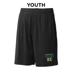 NW Cross Country Sport Tek YOUTH PosiCharge Competitor Pocketed Short-Black