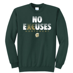 NW Cross Country Unisex Fleece Crewneck Sweatshirt-Dark Green