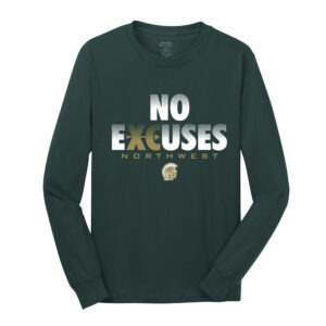 NW Cross Country Unisex Cotton Long Sleeve Tee-Dark Green