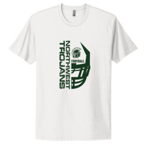 NW Football Unisex Premium Short Sleeve Tee-White