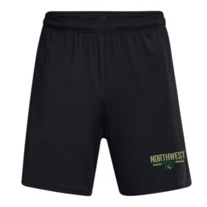 NW Football Under Armour Men’s UA Tech Vent 7″ pocketed  Shorts-Black