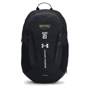 NW Football Under Armour Hustle 6.0 Team Backpack – BLACK