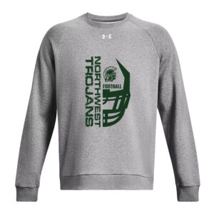 NW Football Under Armour UA Rival Fleece Crewneck Sweatshirt Adult-Castlerock