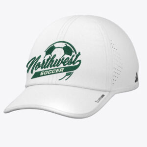 NW Girls Soccer Adidas Superlite 4 Team Cap – WHITE