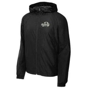 NW Girls Soccer Sport Tek Men Hooded Raglan Jacket-Black