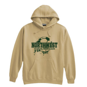 NW Girls Soccer Unisex Super 10 heavyweight hooded sweatshirt-Vegas
