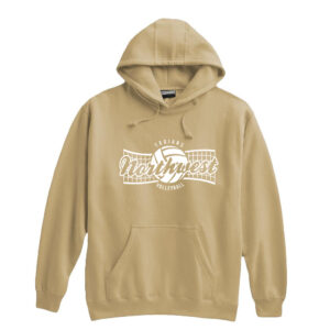 NW Volleyball Unisex Super 10 heavyweight hooded sweatshirt-Vegas