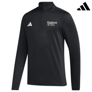 Platform Elite VB Adidas 1/2 zip golf jacket – Black (S-2x, 4x)