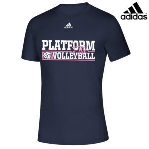 Platform Elite VB adidas Creator Short Sleeve Tee-Collegiate Navy (XL, 2x, 3x)