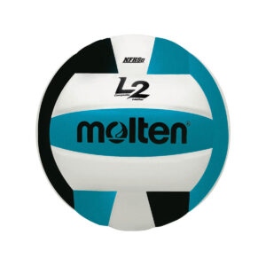 Platform Elite VB Molten L2 Series Composite NFHS  Volleyball Black/White/AQUA