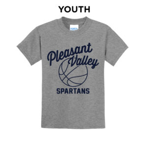 PV Girls BKB Youth Short Sleeve Tee-Athletic Heather