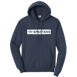 PV Girls BKB Unisex Fleece Hooded Sweatshirt-Navy
