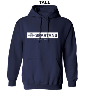 PV Girls BKB Tall Fleece Hooded Sweatshirt-Navy