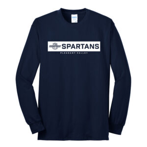 PV Girls BKB Unisex Long Sleeve Tee-Navy