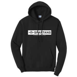 PV Girls BKB Unisex Fleece Hooded Sweatshirt-Black